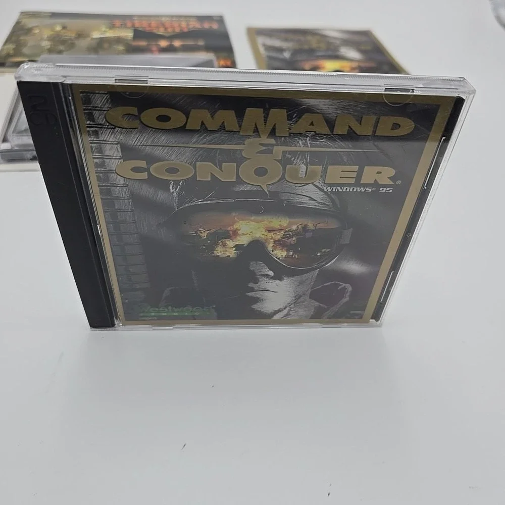 Command & Conquer Win 95, Tiberian Sun, and  The Covert Operations  PC‎ CD ROM